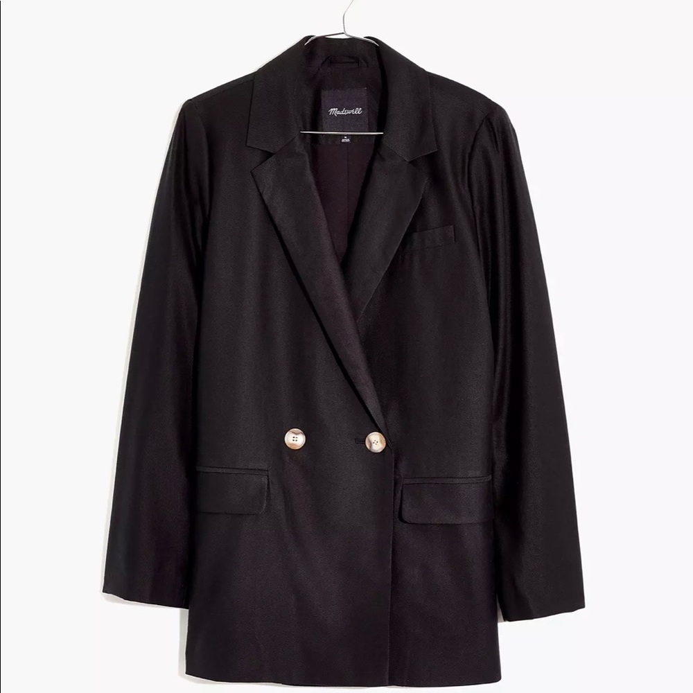 Madewell Caldwell Double-Breasted Blazer: Two Button Edition